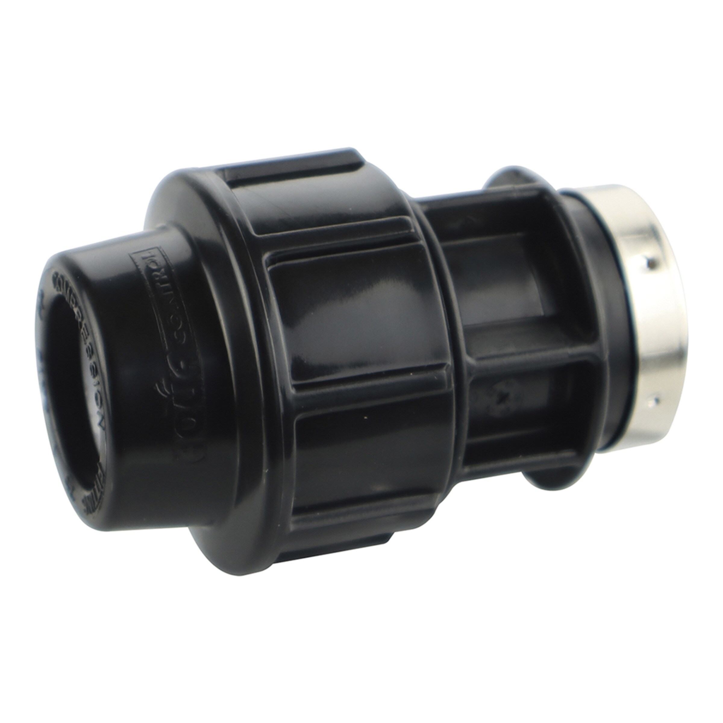 Terminal rosca hembra polietileno Negro-1