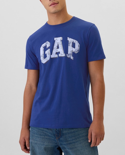 Imagen 0 de Camiseta de hombre de manga corta con logo frontal de la marca