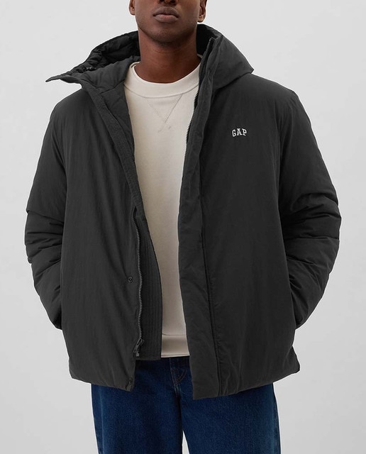 Imagen 0 de Parka de hombre resistente al agua con escote con capucha