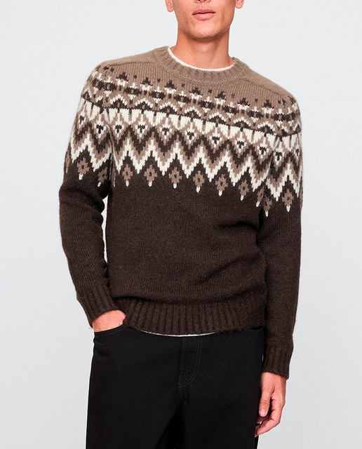 Imagen 0 de Jersey de hombre de cuello redondo