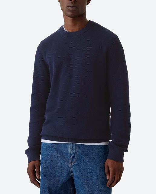 Imagen 0 de Jersey de hombre liso de cuello redondo