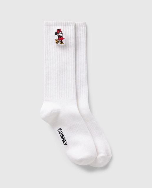 Imagen 0 de Calcetines acanalados de hombre con detalle Mickey Mouse