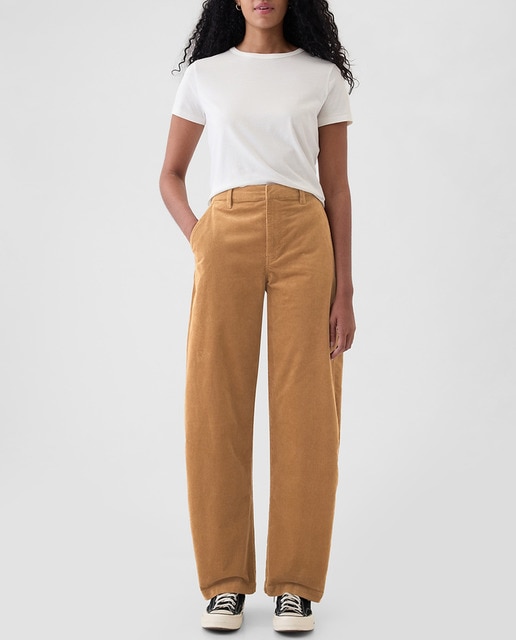 Imagen 0 de Pantalón de mujer liso  con bolsillos laterales