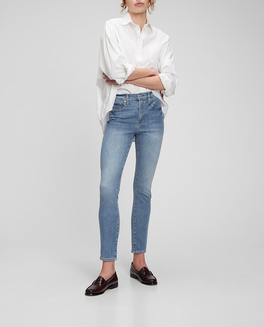 Imagen 0 de Vaquero pitillo de mujer con cinco bolsillos