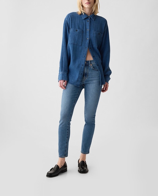 Imagen 0 de Vaquero de mujer pitillo con bolsillos