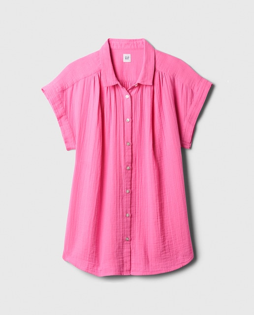 Imagen 0 de Camisa de mujer de manga corta