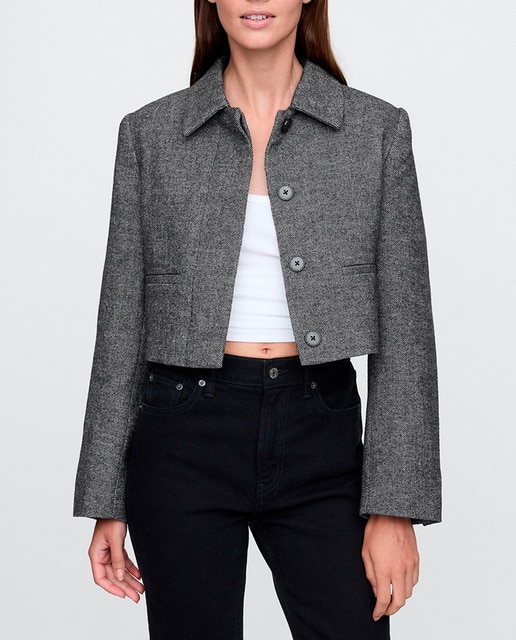 Imagen 0 de Chaqueta espiga de mujer