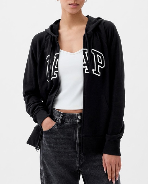Imagen 0 de Sudadera de mujer con capucha y logo de gap