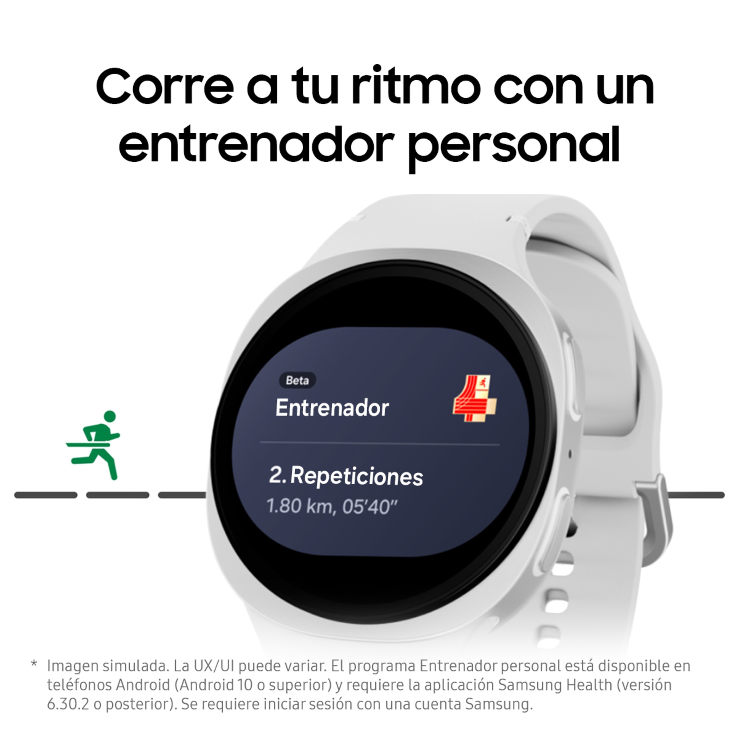 Samsung Galaxy Watch8 40mm Gris oscuro Cellular Smartwatch Gris oscuro-5