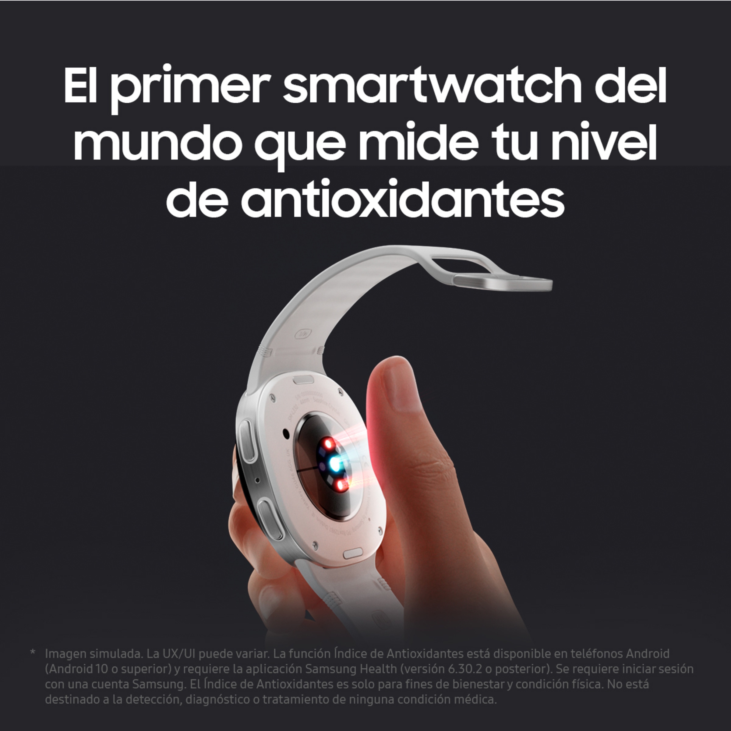 Samsung Galaxy Watch8 40mm Gris oscuro Cellular Smartwatch Gris oscuro-7
