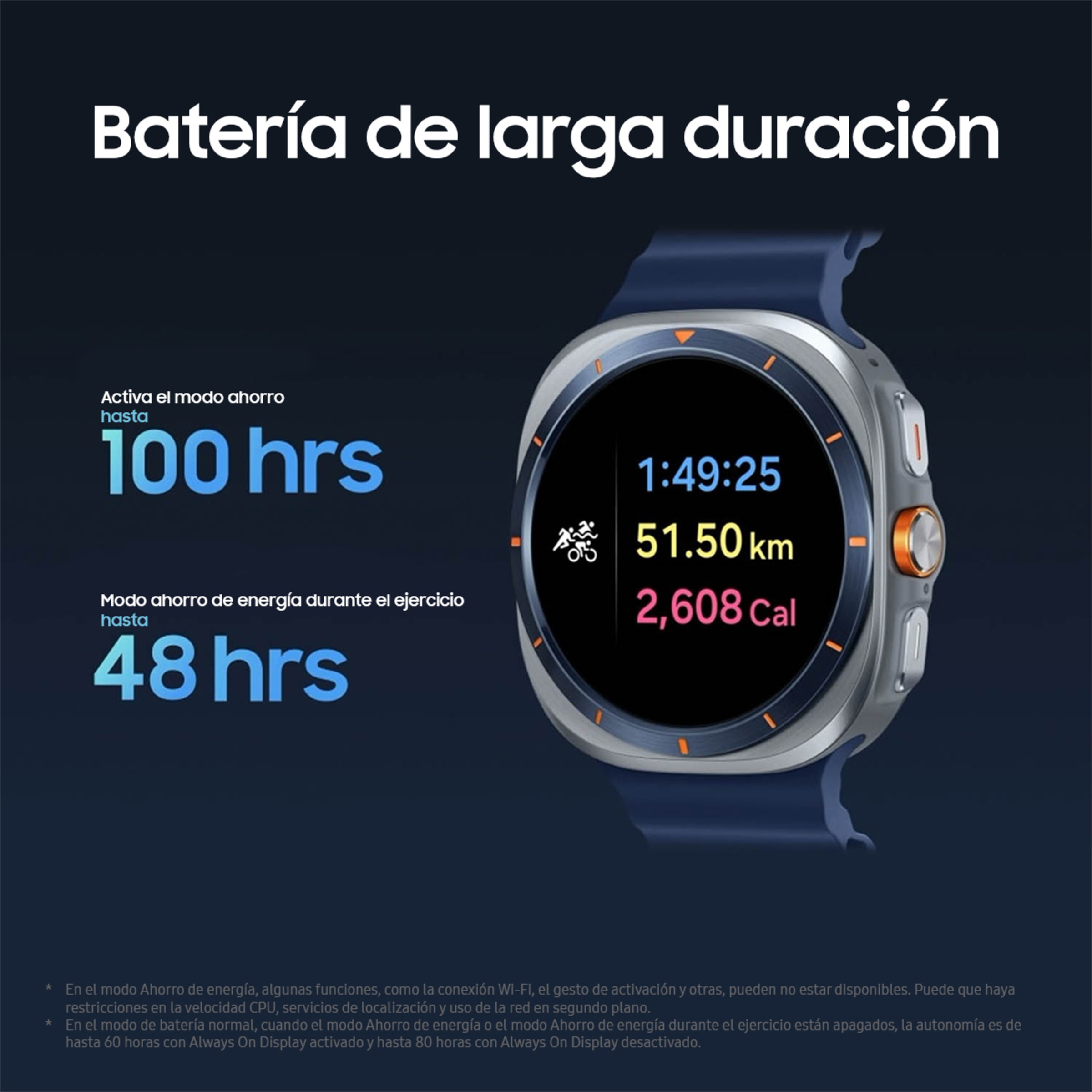 Samsung Galaxy Watch Ultra 2025 Azul Smartwatch Azul-6