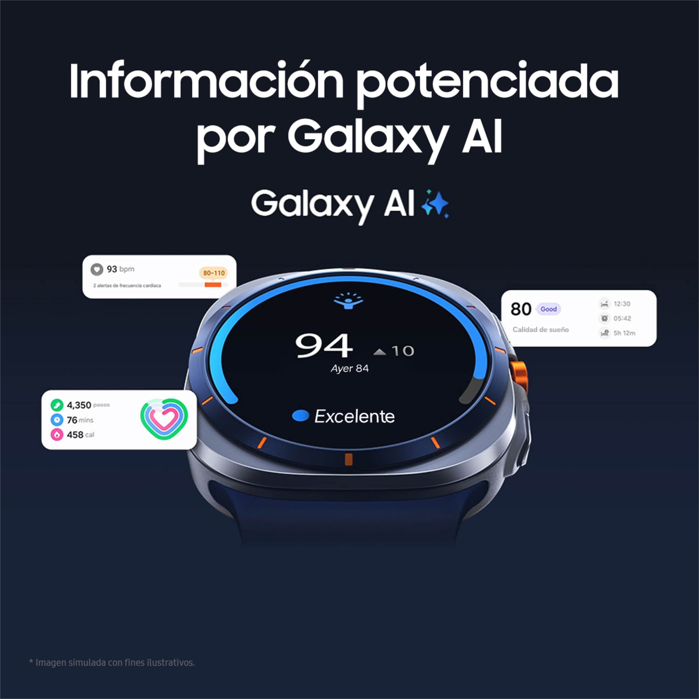 Samsung Galaxy Watch Ultra 2025 Azul Smartwatch Azul-4