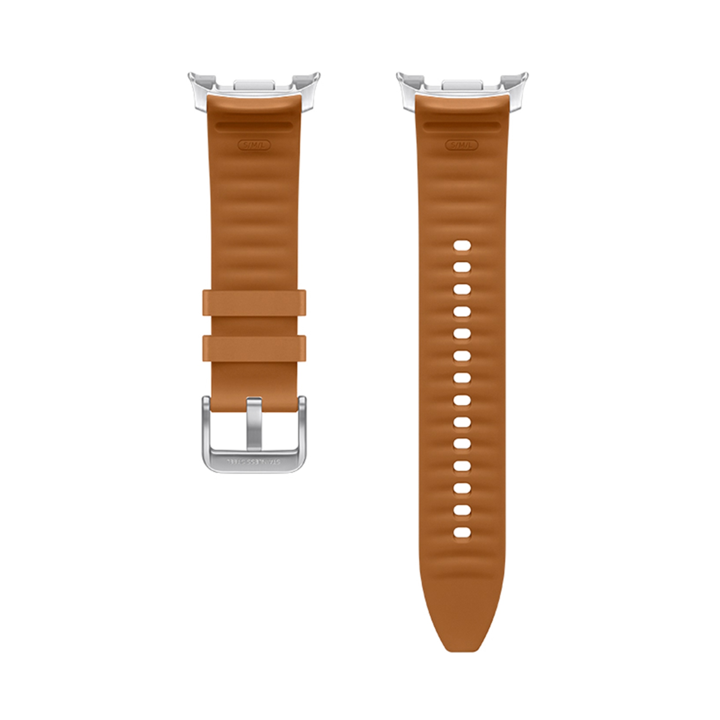Correa clásica marrón Samsung para Galaxy Watch8 / Watch8 Classic (S/M/L) Marrón-2