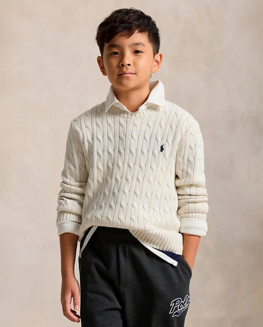 Imagen 0 de Jersey unisex de algodón en punto de ochos