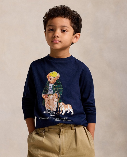 Imagem 0 de T-shirt com Polo Bear e em Algodão