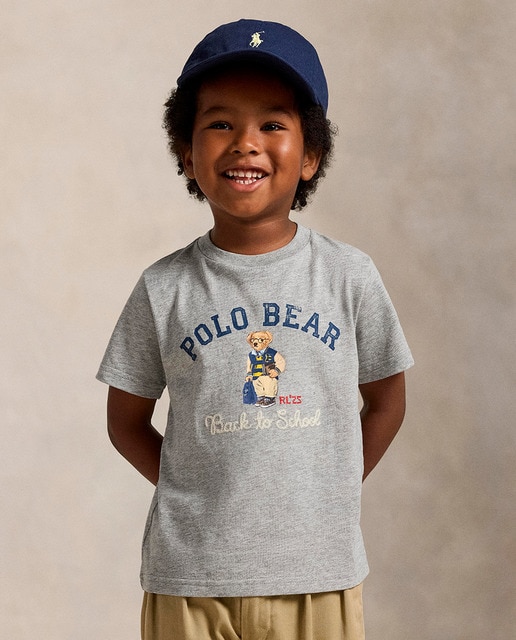 Imagen 0 de Camiseta unisex de punto jersey con Polo Bear