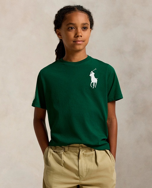 Imagem 0 de T-shirt Big Pony de Malha de Algodão