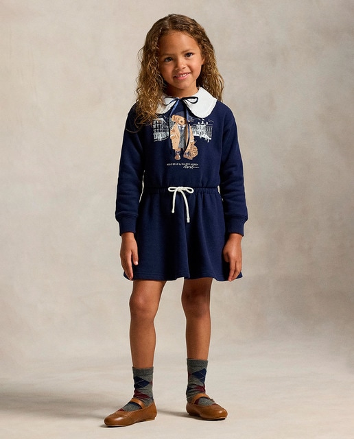 Imagem 0 de Vestido de Felpa com Polo Bear