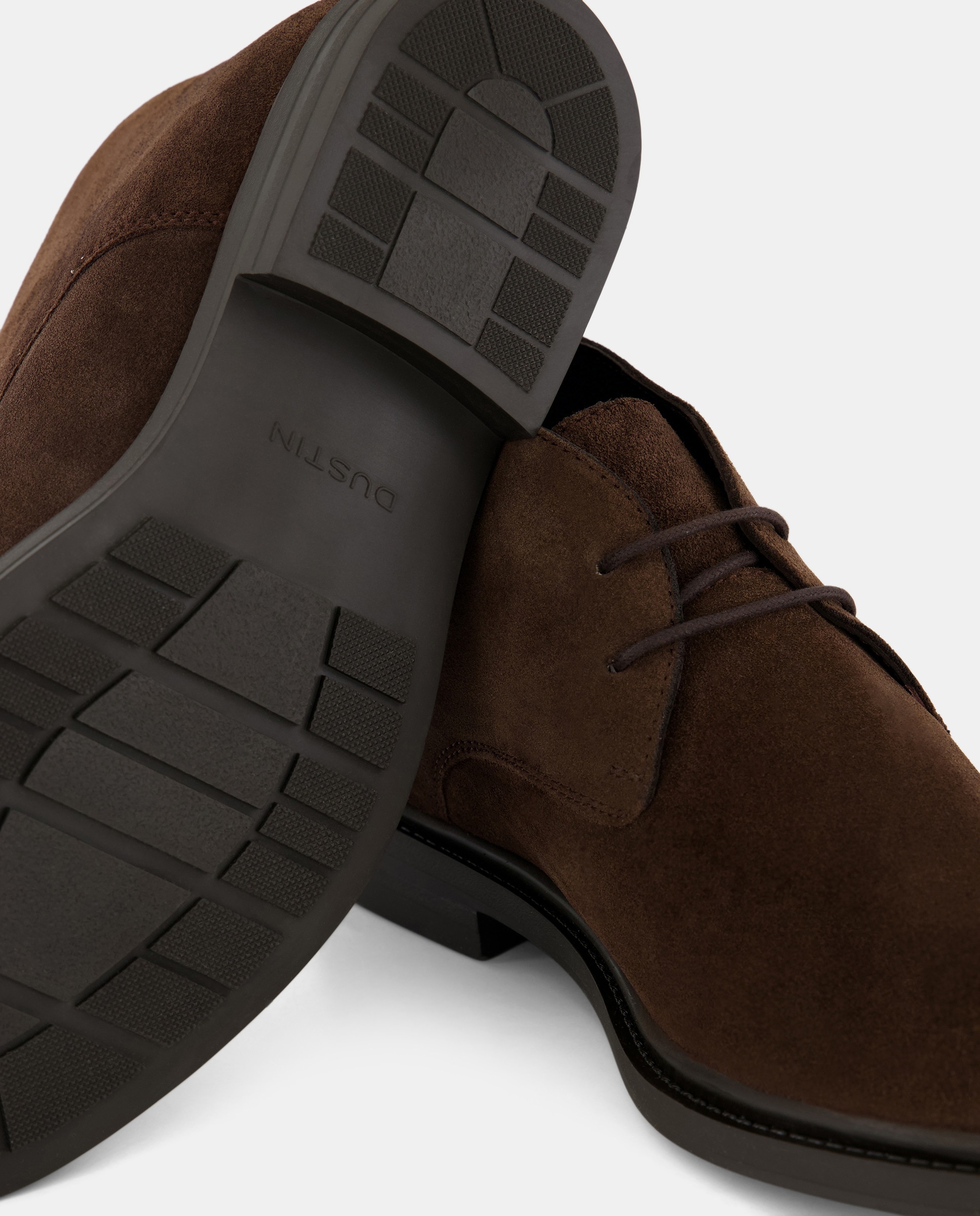Botas com Fecho de Atacadores Castanho-5