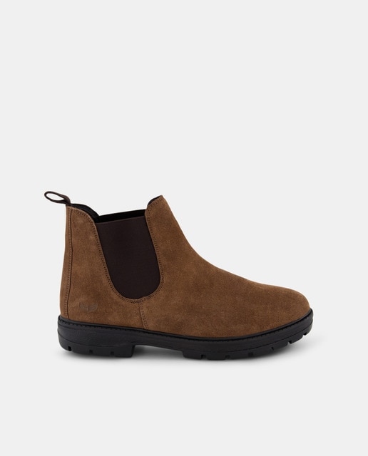 Imagem 0 de Botas Chelsea Casual em Pele