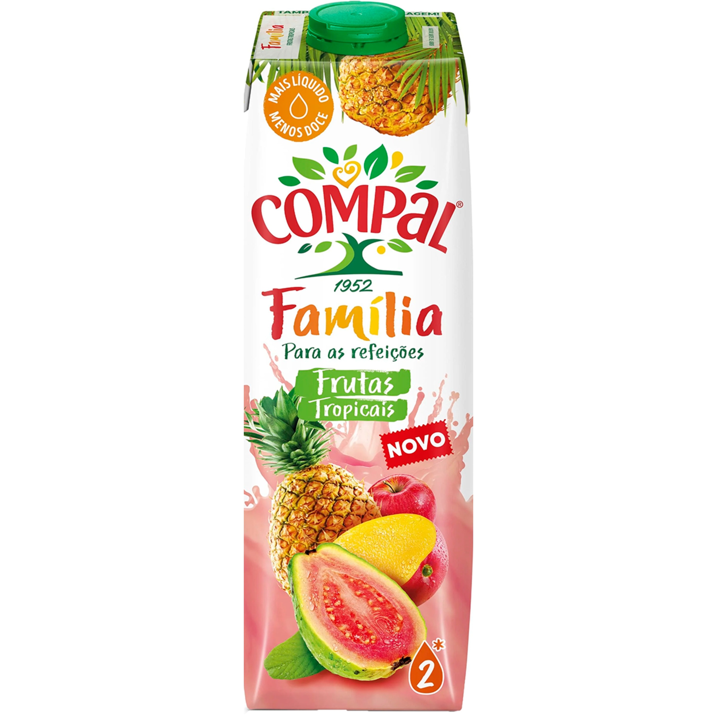 Família Néctar de Frutos Tropicais embalagem 1 L