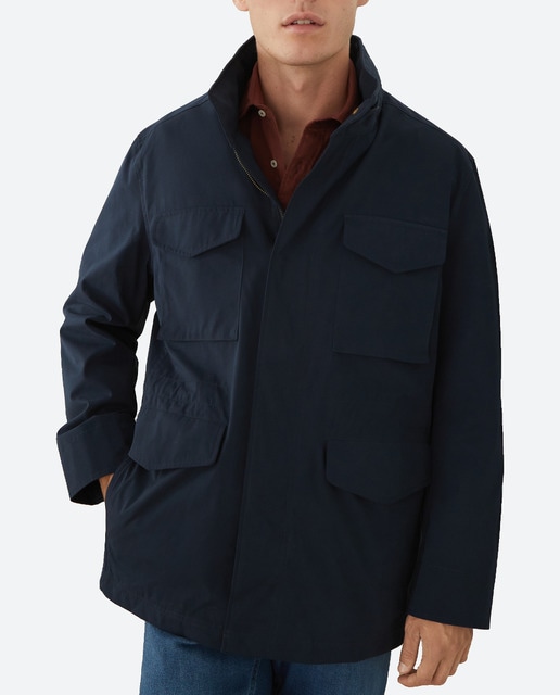 Imagen 0 de Parka multibolsillos de hombre transpirable y repelente al agua