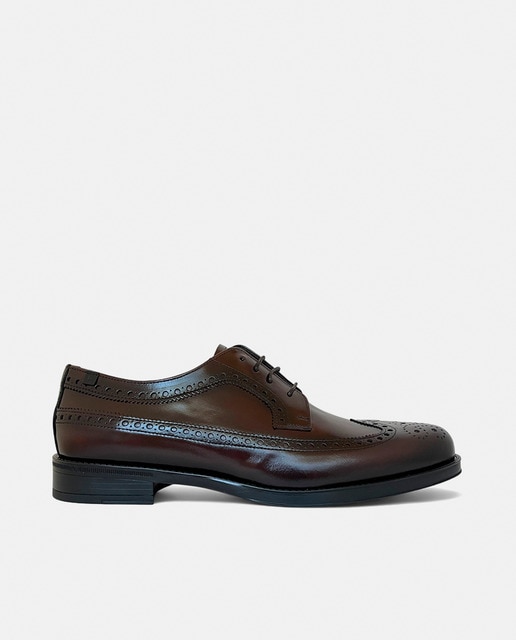 Imagem 0 de Sapatos Tipo Bluchers em Pele