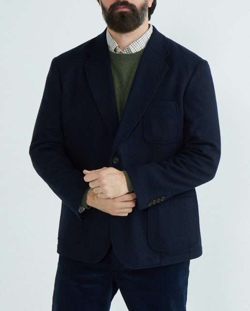 Imagen 0 de Americana Hombre punto tallas grandes