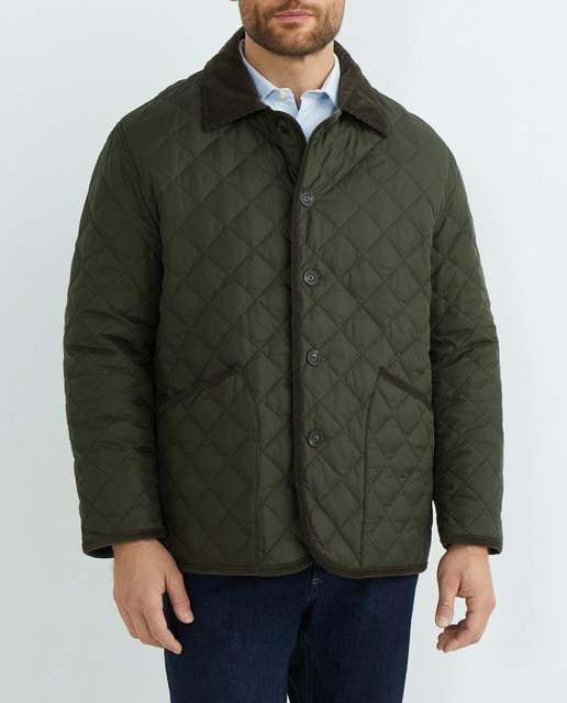 Imagen 0 de Parka de hombre tallas grandes ,rombos y tejido repelente al agua