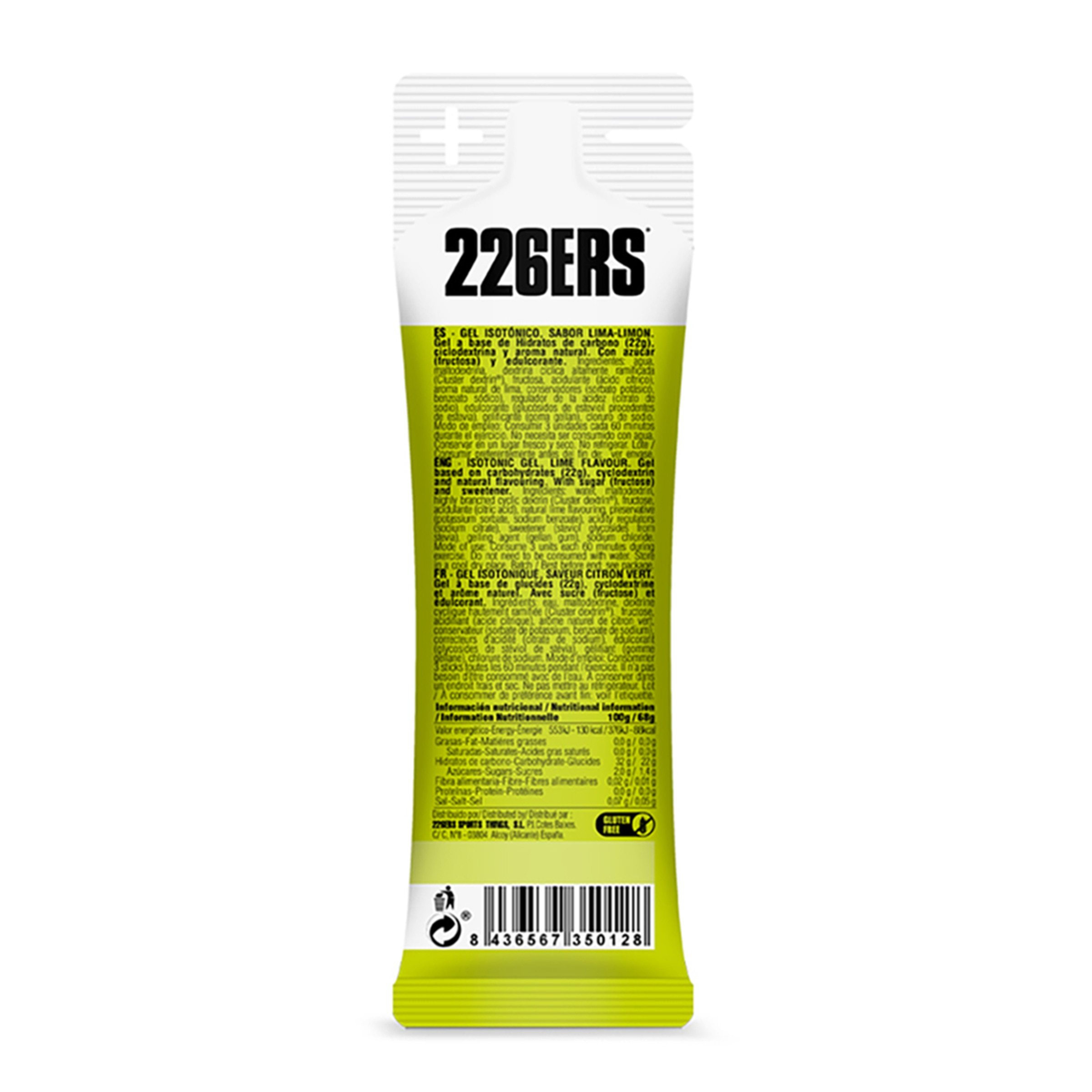 Gel Energético Isotónico Lima - 68 g 2