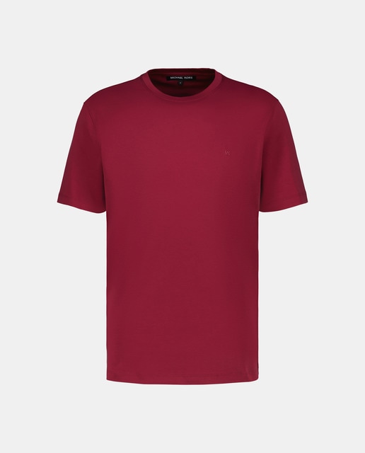 Imagen 0 de Camiseta de hombre de manga corta cuello redondo en algodón