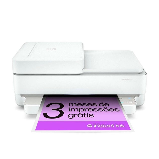 Imagem 0 de Impressora Multifunções HP Jato de Tinta Envy 6430e, Cores, USB: Type-B, Instant Ink, 223R2B