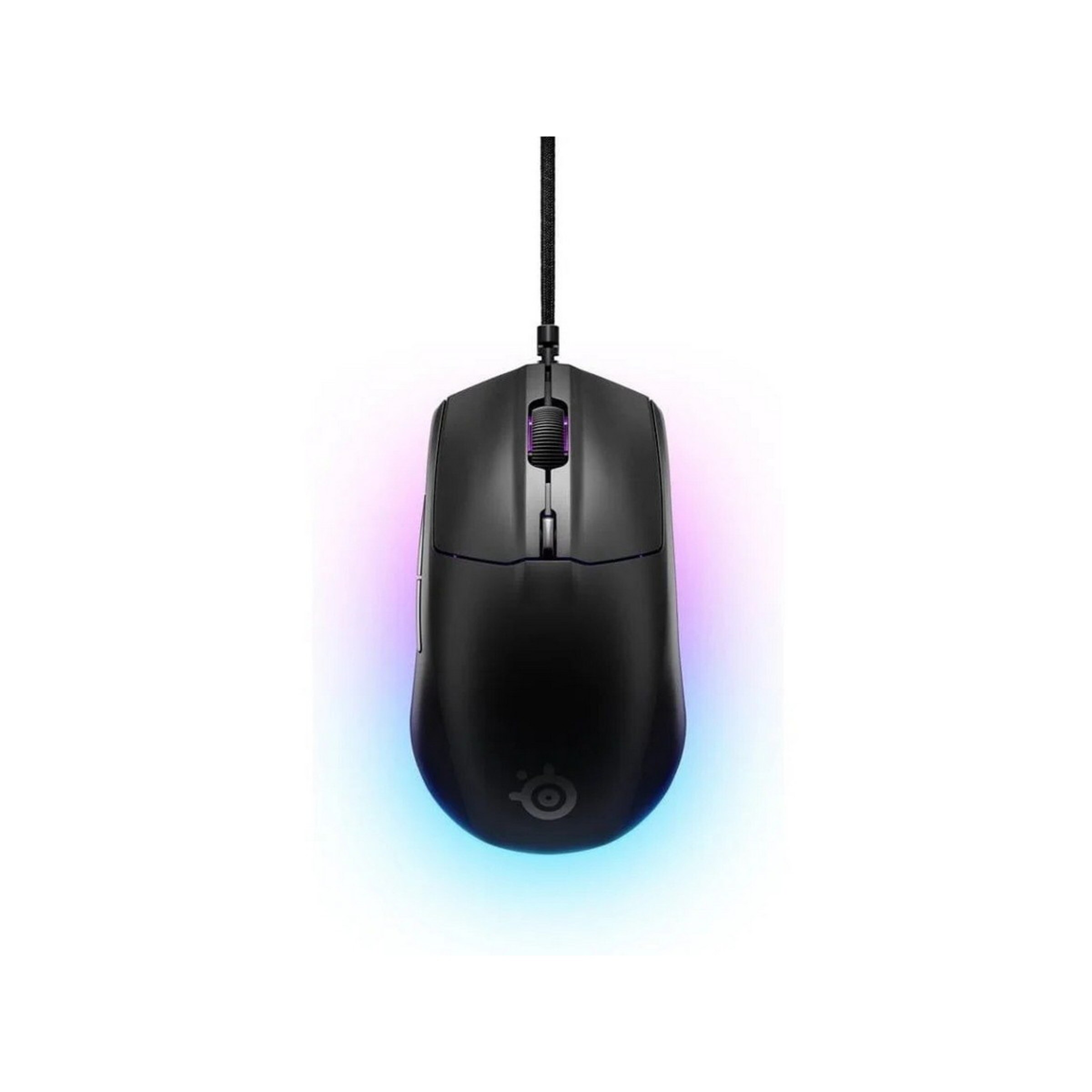 Rato Gaming SteelSeries Rival 3 Gen 2 com Fio - Preto Preto-1