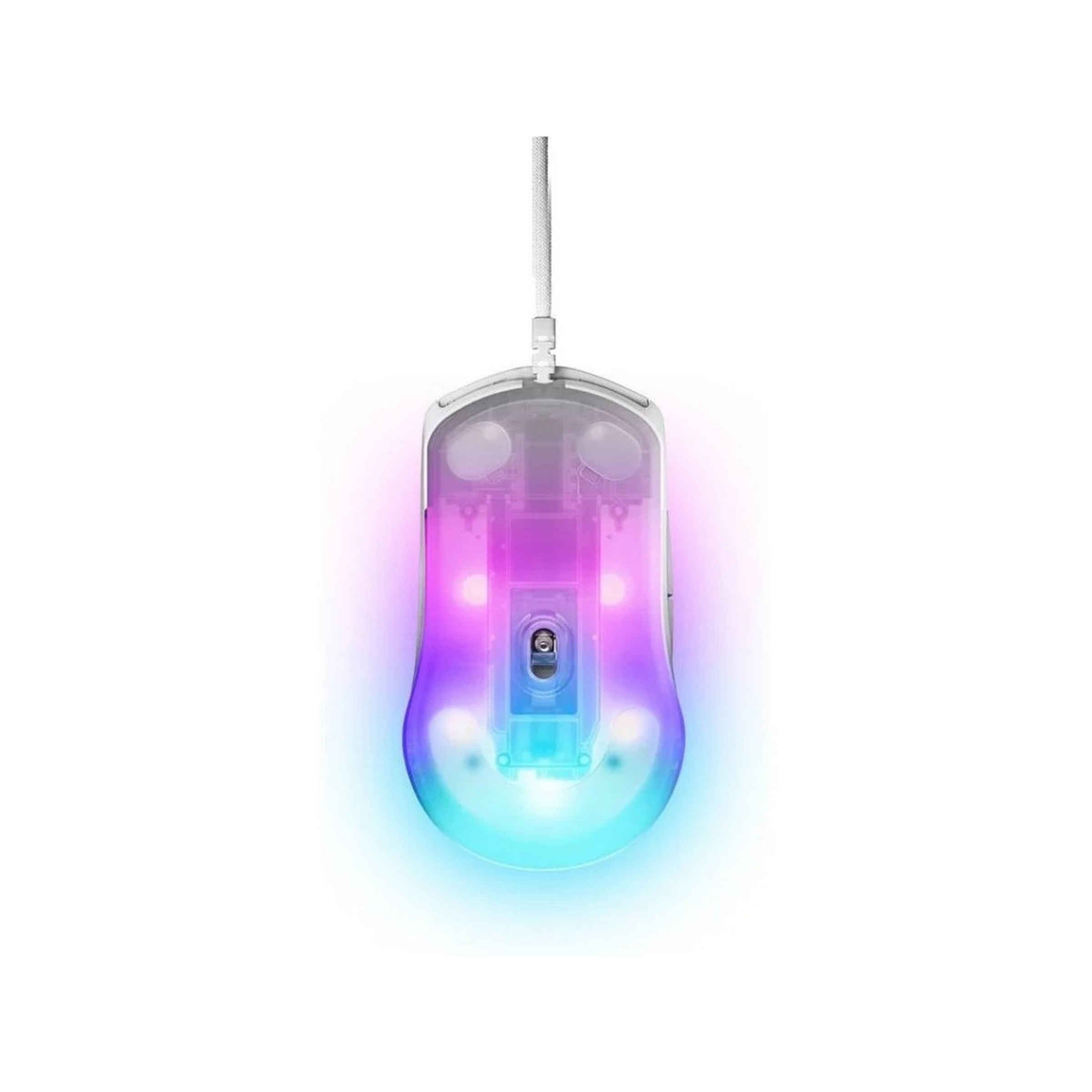 Rato Gaming SteelSeries Rival 3 Gen 2 com Fio - Branco Branco-2