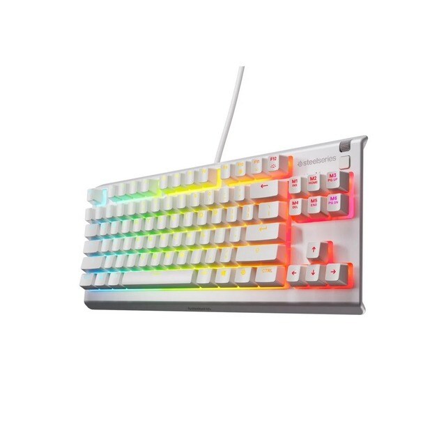 Imagem 0 de Teclado Gaming SteelSeries Apex 3 TKL US - Branco