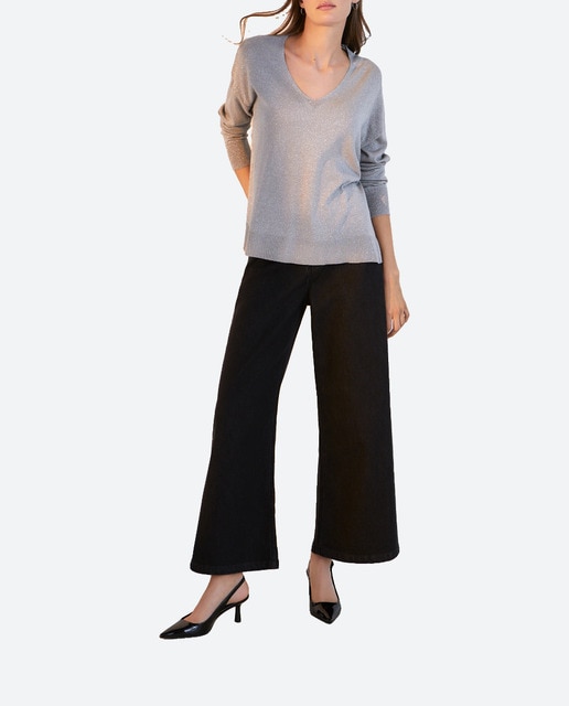 Imagen 0 de Jersey de mujer con escote de pico