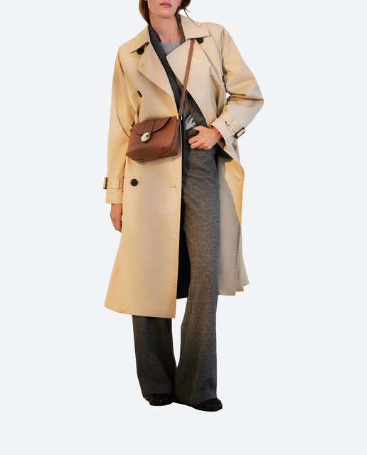 Imagen 0 de Gabardina de mujer larga