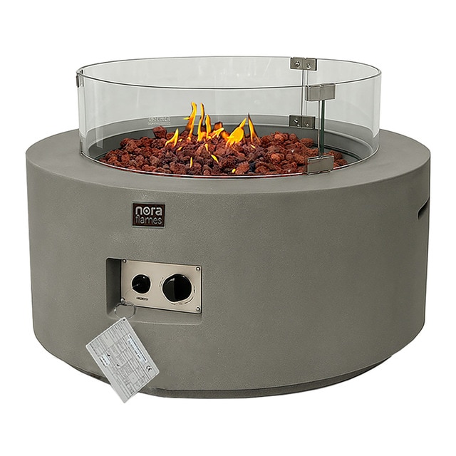 Imagen 0 de Mesa de exterioirLPG  Fuji gris con cristales  de 16 kw