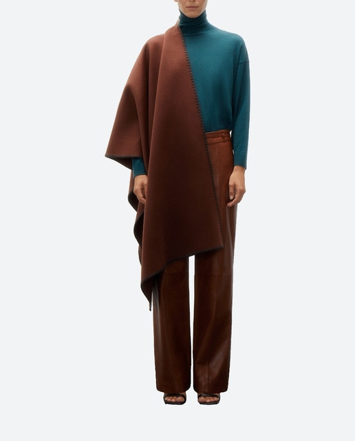 Imagen 0 de Jersey fino de mujer cuello vuelto