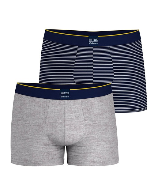 Imagem 0 de Pack de Dois Boxers Combinados de Malha