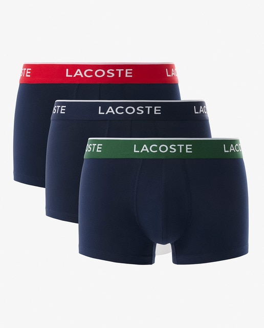 Imagen 0 de Pack de 3 calzoncillos de algodón elástico con logo en la cintura