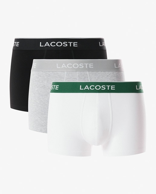 Imagen 0 de Pack de 3 calzoncillos de algodón elástico con logo en la cintura