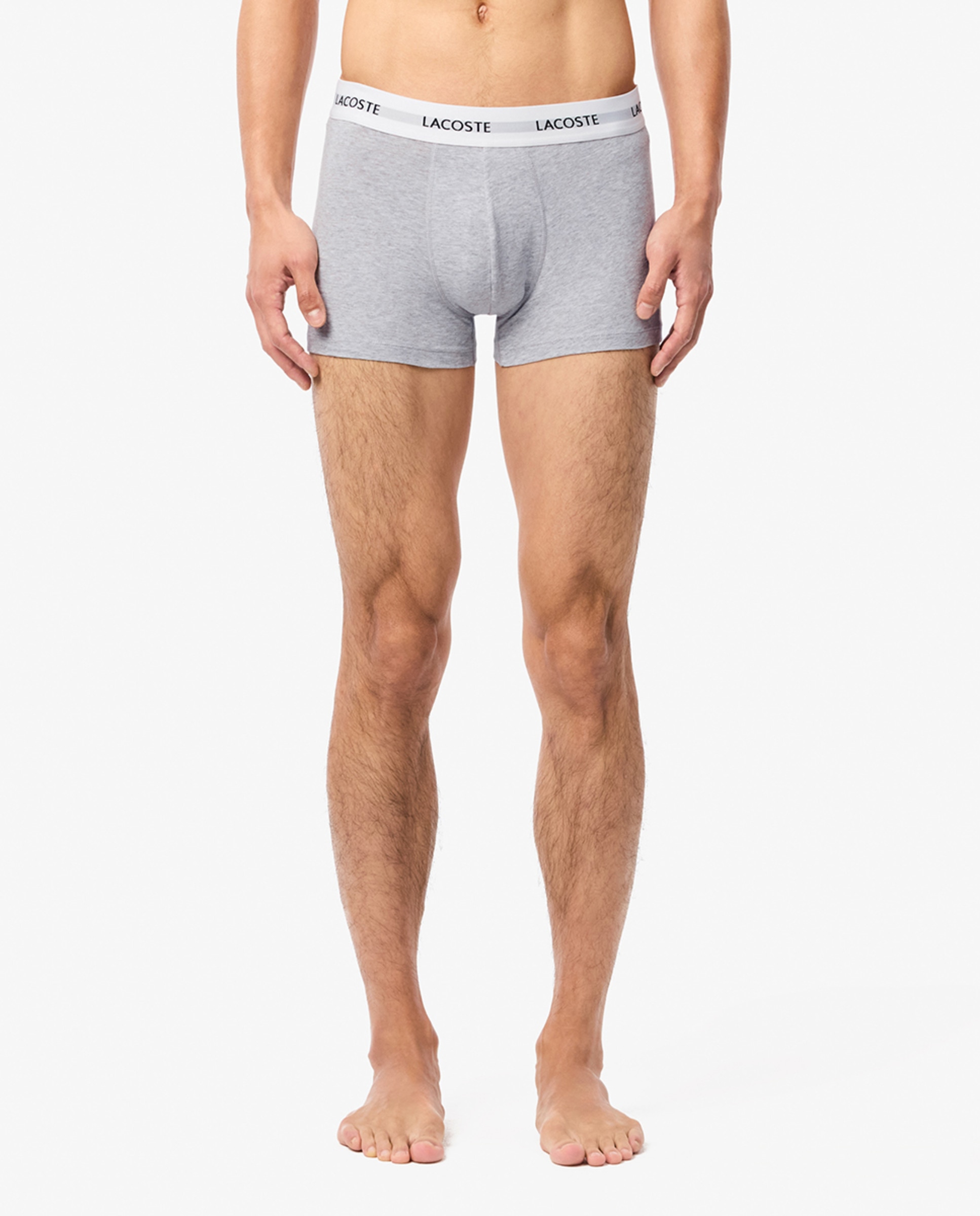 Pack de 3 Boxers de Algodão Elástico com Logótipo na Cintura Multicolor-2