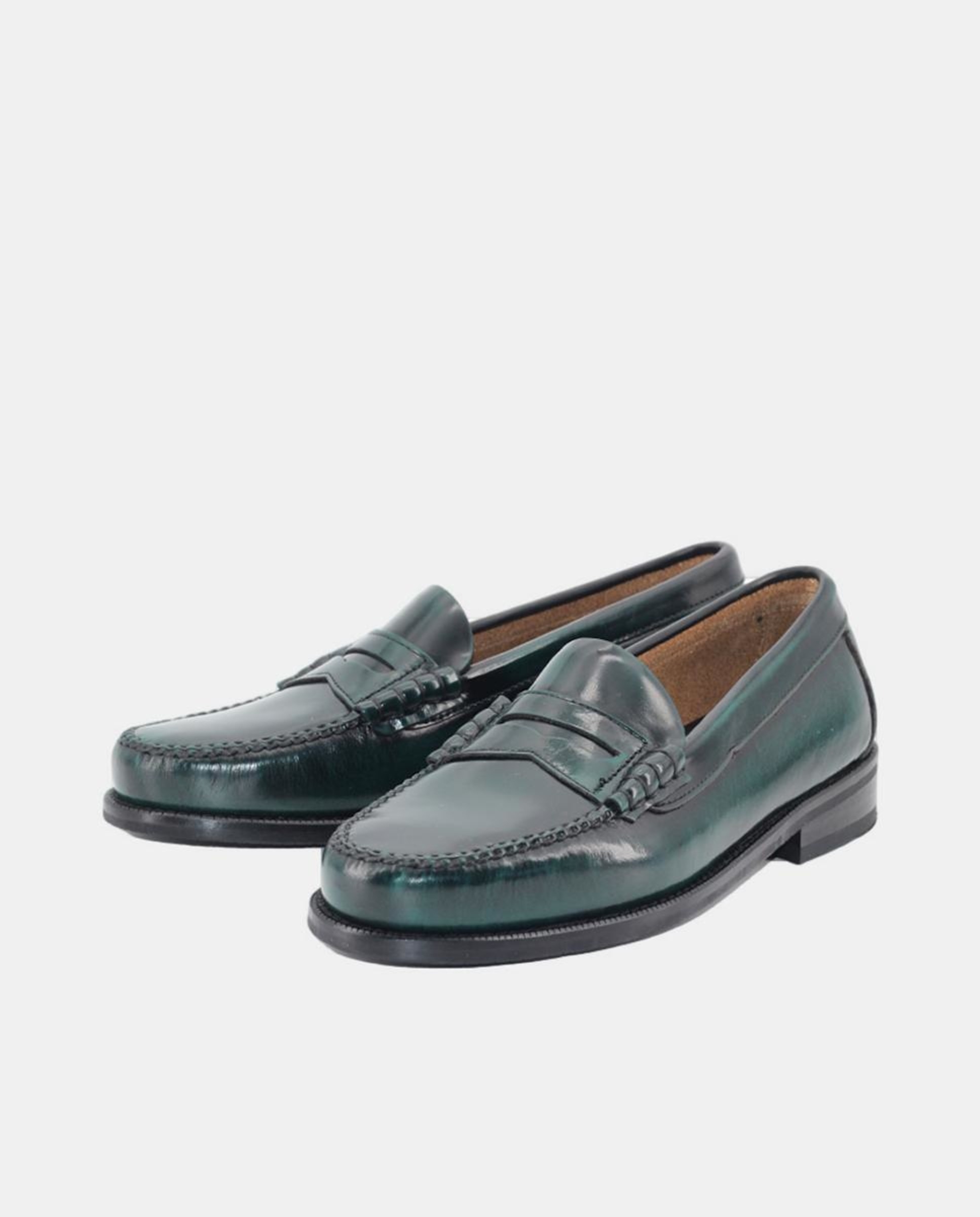 Mocassins com Travessão Esmeralda-2