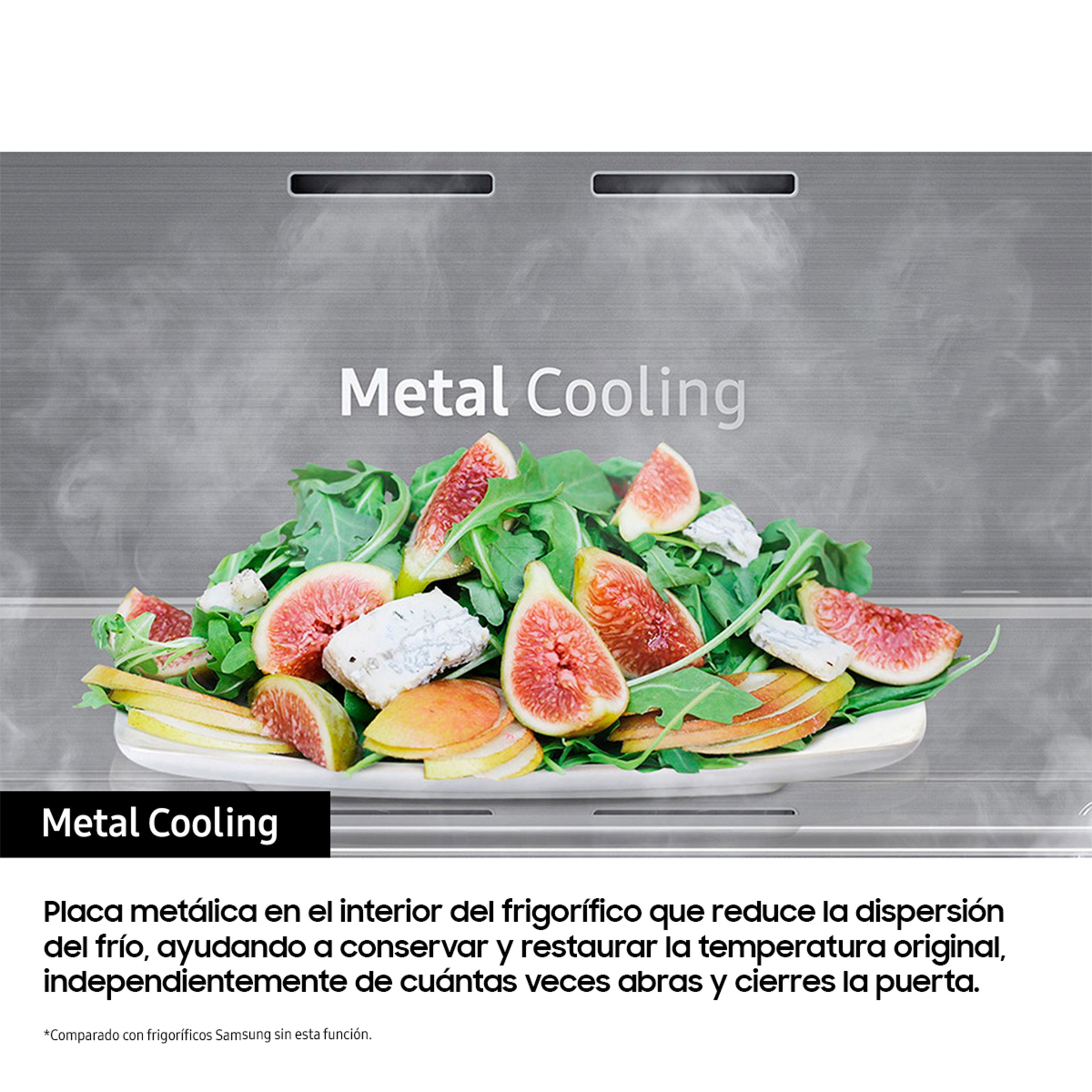 Frigorífico Combi Samsung con IA, ancho especial - RB53DG703DS9EF Inox-7