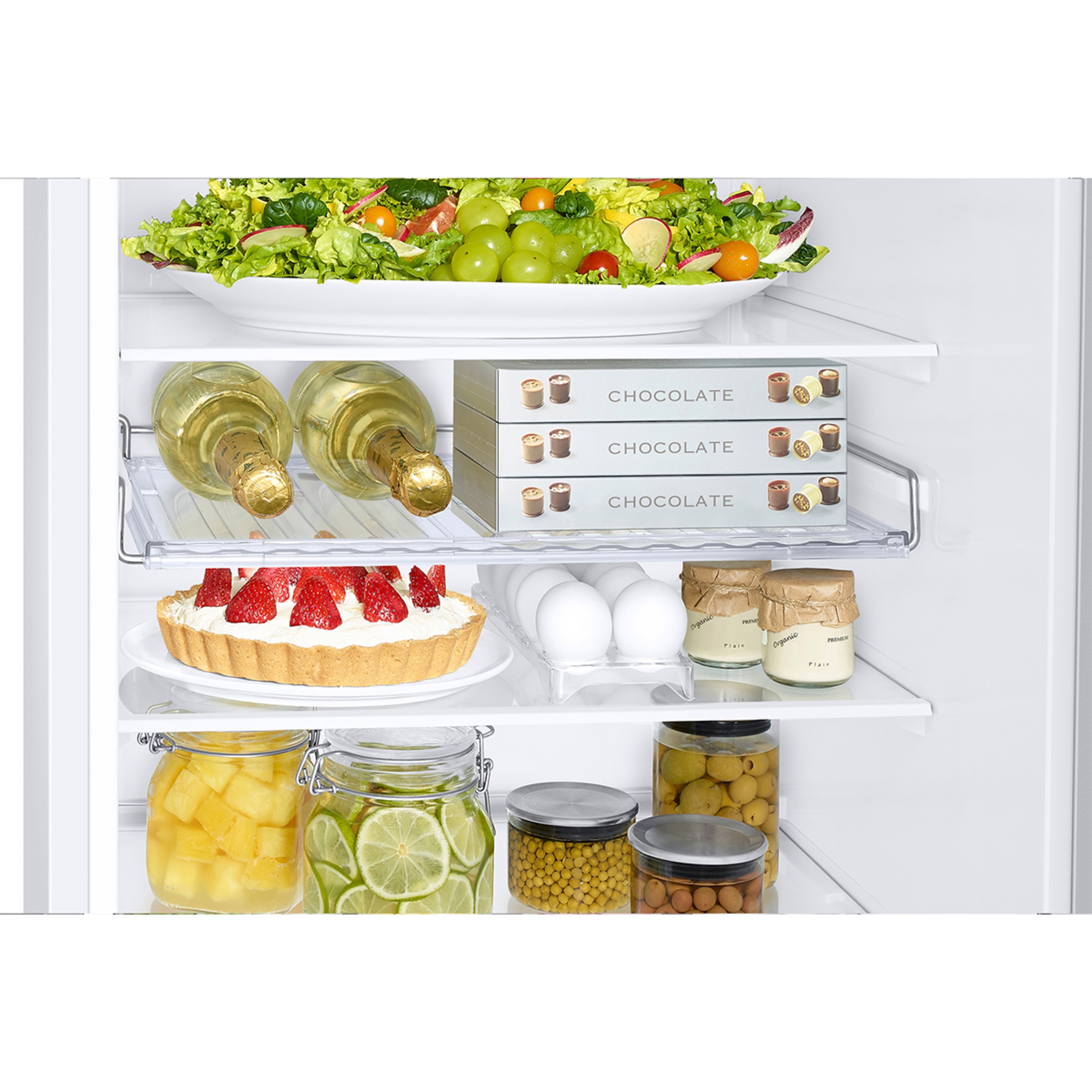 Frigorífico Combi Samsung con IA, SpaceMax- RB34C672EWW/EF Blanco-10