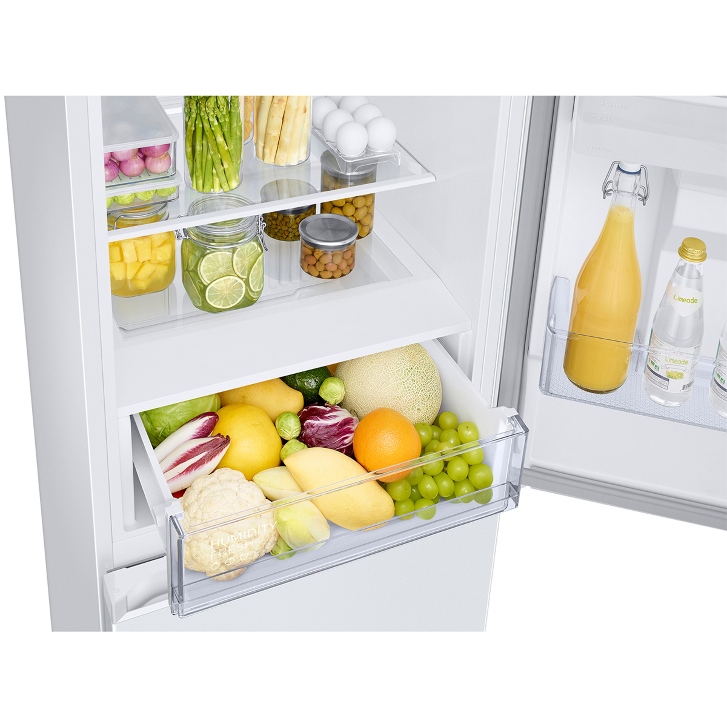 Frigorífico Combi Samsung con IA, SpaceMax- RB34C672EWW/EF Blanco-9