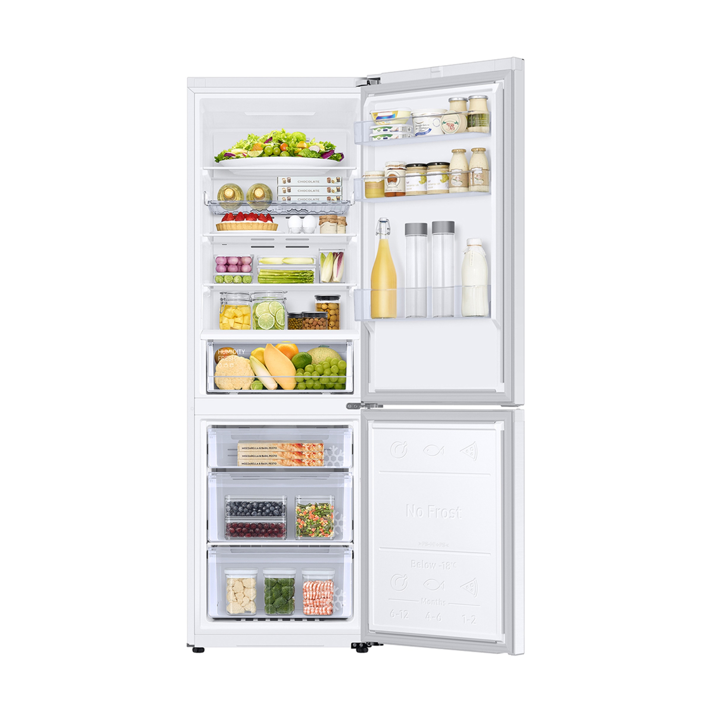 Frigorífico Combi Samsung con IA, SpaceMax- RB34C672EWW/EF Blanco-3