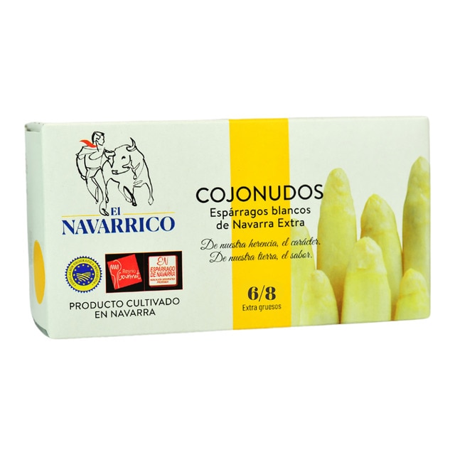 Imagen 0 de Espárragos blancos cojonudos El Navarrico 6/8 frutos
