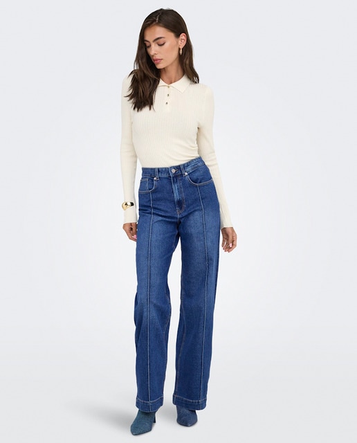 Imagem 0 de Jeans com Pinças à Frente